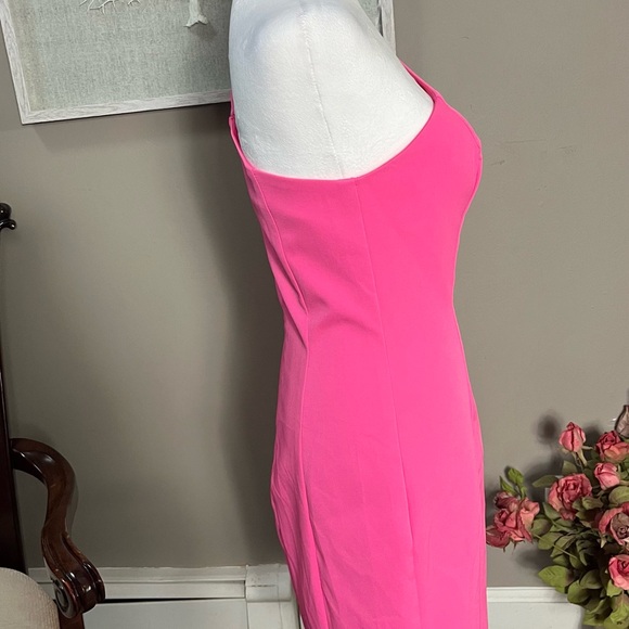 Mac Duggal One Sleeve Split Hem Cocktail Dress - Picture 6 of 12